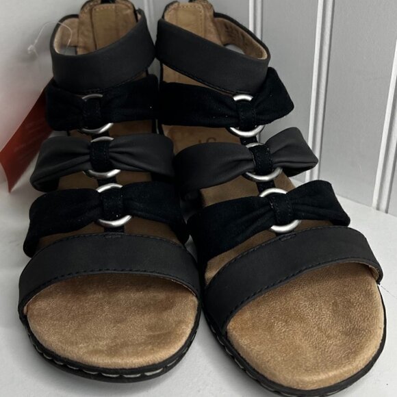Naturalizer Shoes - Naturalizer Womens Bohemia Faux Leather Strappy Strappy Sandals Size 6